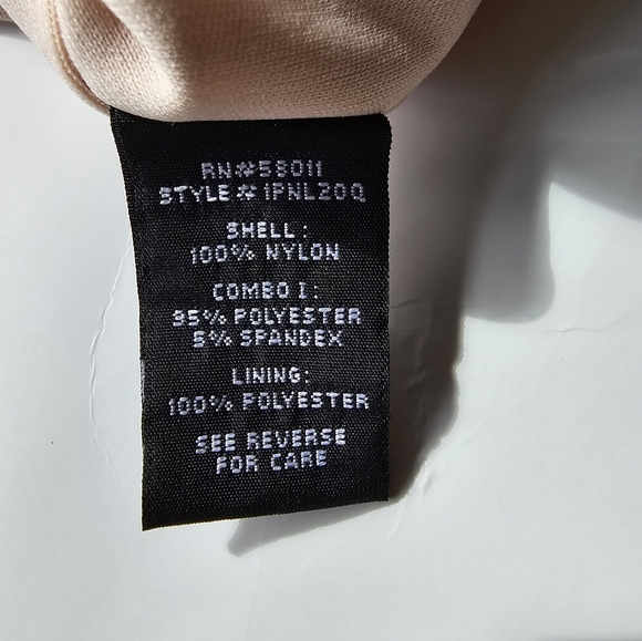 Jax Blush Pink Black Lace Cocktail Dress Size 8 - Picture 7 of 8